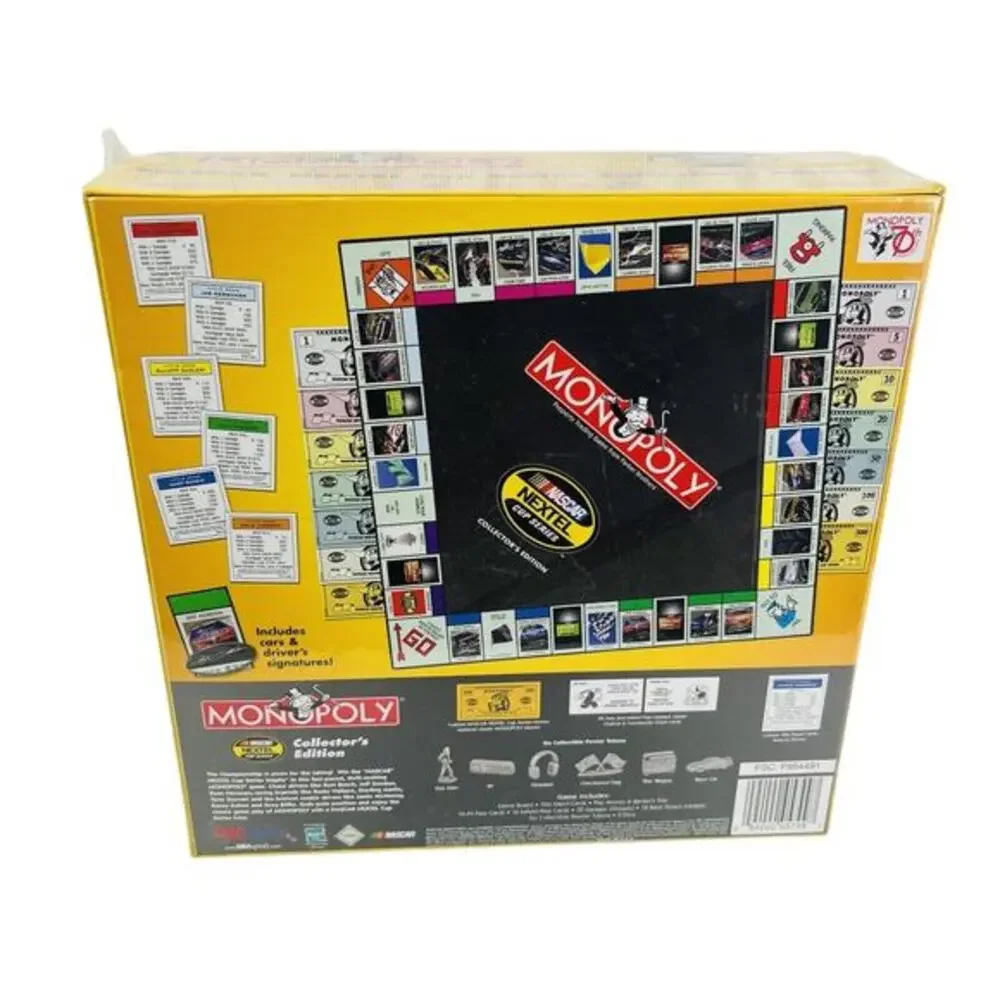 Parker Brothers monopoly nascar